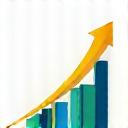 An upward-trending graph representing lasting value.